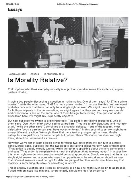 Morality Is Relative 的图像结果