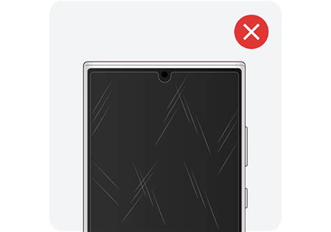 Defects of unauthorised third-party protective films on Galaxy devices ...