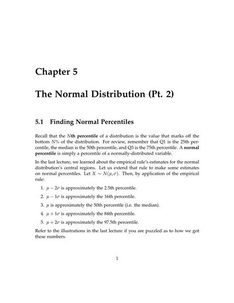 Image result for Statistics Chapter 5 Finding Values of Variables for Normal Distrubutopns