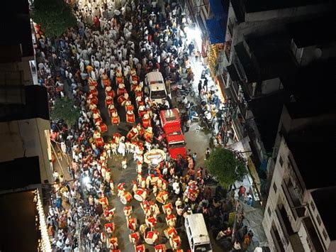 Today, on the occasion of Dev Diwali, the wedding procession of Lord ...