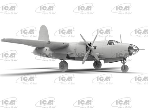 ICM - Martin B-26B Marauder - WWII American Bomber - 1:48 - Traudls ...
