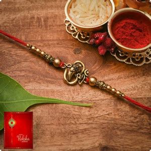 Poorak Religious 23RK_MB_PK1_6039_N1132 Assorted Rakhi Set Price in ...