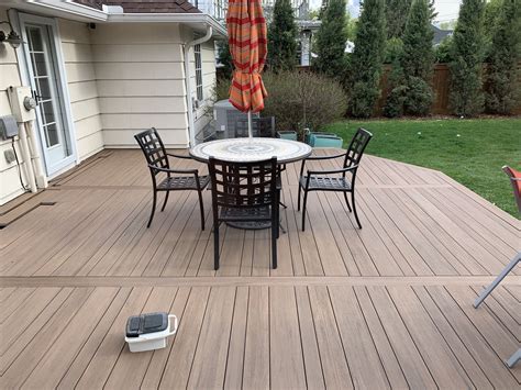 TimberTech Multi-Width Decking for Stylish Deck Designs