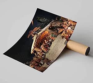 5 Ace born of Jesus Christ Wall Sticker Poster|size:12x18 inch ...