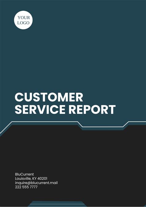 Free Customer Satisfaction Report Template to Edit Online