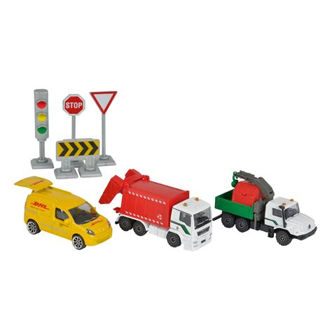 Buy Majorette - City Die-Cast 7 Piece Playset, 1:64 Scale Online at ...