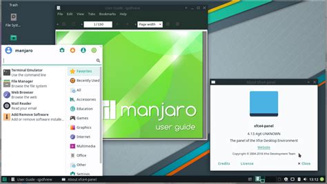 Image result for Manjaro Linux Xfce