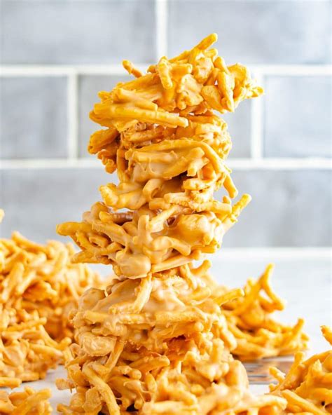 Image result for Butterscotch Haystack Candy Recipe