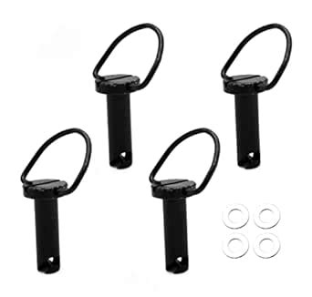 NBX- Fastener Hard Saddlebag Mounting Pin Stud Bolt Chrome For ...