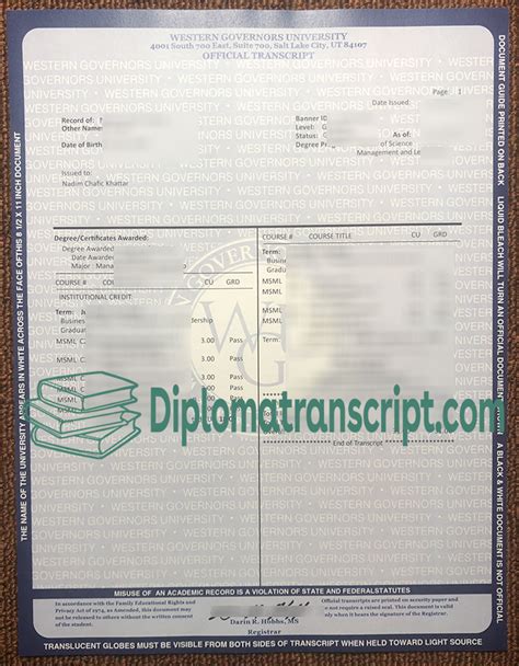 Image result for WGU Transcript Request