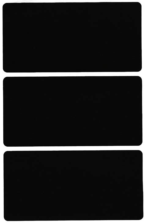 Royal Green Rectangular Labels Blank Stickers 4 inch x 2 inch ...