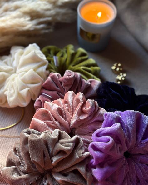 Velvet Scrunchies – SheSells by Kaynat