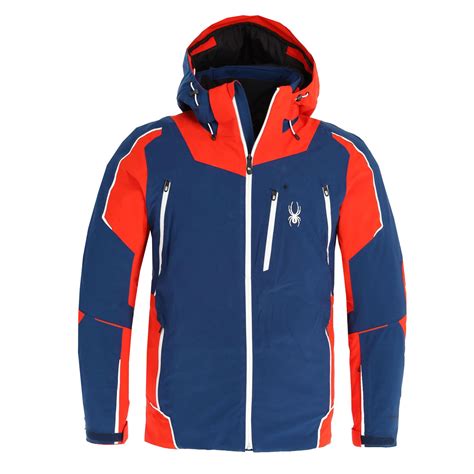 Spyder, Leader GTX ski jacket men blue/red • SkiWebShopSkiWebShop.com