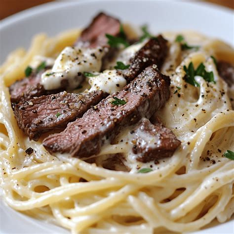 Creamy Garlic Steak Pasta for Cozy Nights - Quick Tasty Kitchen – Fast ...