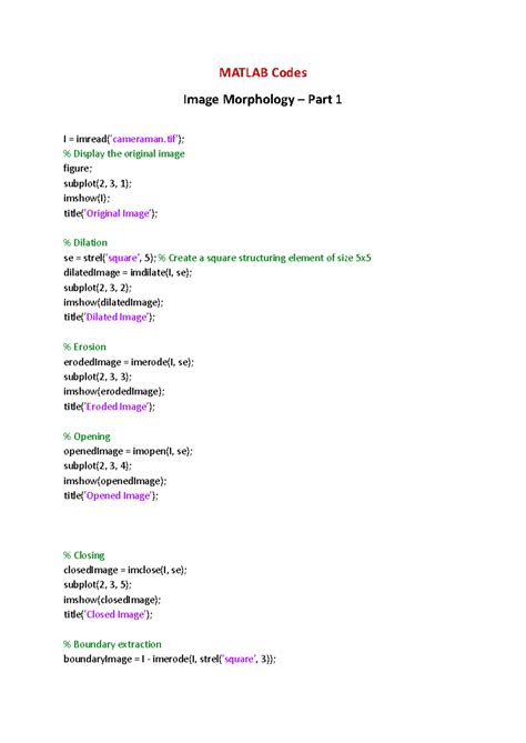 Morphometric Analysis Program MATLAB Script 的图像结果