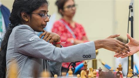FIDE Grand Swiss: Indian GM Vaishali back in joint lead | Rediff-TV ...