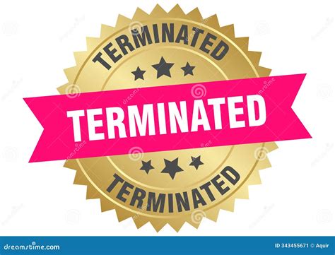 Image result for Terminated Sign Transparent