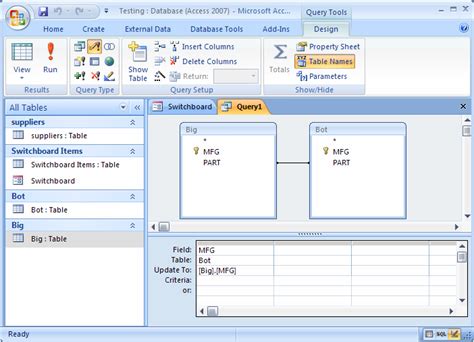 Create a Microsoft Access 2007 Database Using a Template