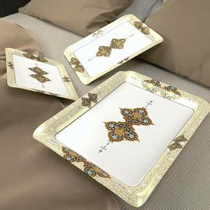 Castleite Valencia Beyla Melamine Serving Medley with Handles for Home ...