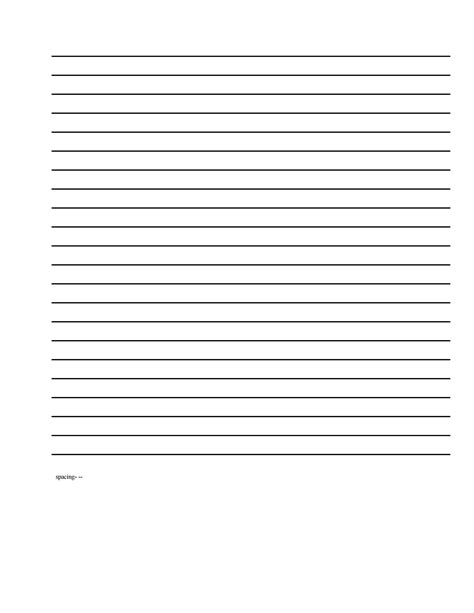 Vertical Lined Paper Printable - Printable Word Searches