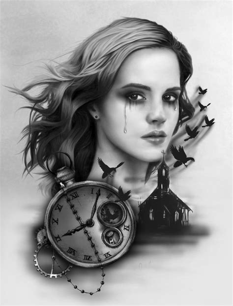 Emma Watson tattoo Skatch | Tattoos, Shoulder tattoo, Emma watson
