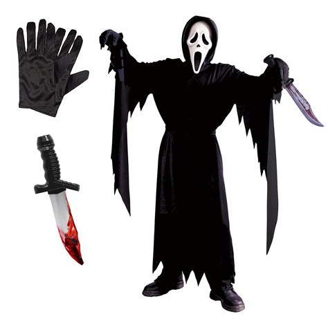 Buy My Illusions Officially Licensed Scream GhostFace Kids Costume ...
