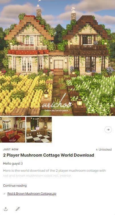 Image result for Cottage Core House in Minecraft Tutorial