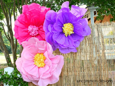 Image result for Fast Tissue Paper Flower Tutorial