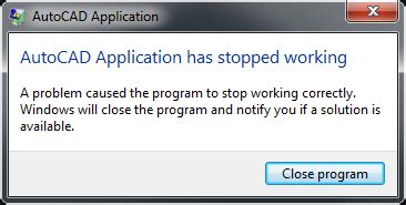 Image result for How to Solve AutoCAD Error Report