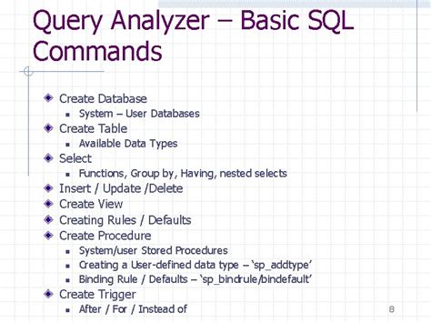 SQL Server Create Query Analyzer 的图像结果
