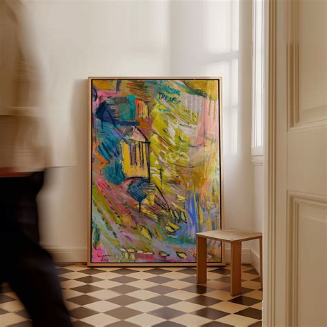 Buy The Garden of Magic, Abstract Painting Wall Art Online at Best ...