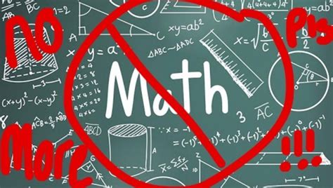 Image result for No Math