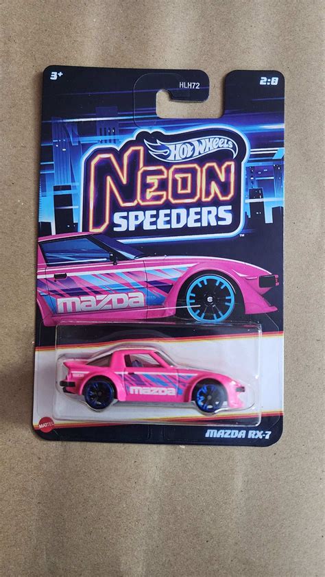 Hot Wheels Neon Speeders Mazda RX-7 – Zoomsters India