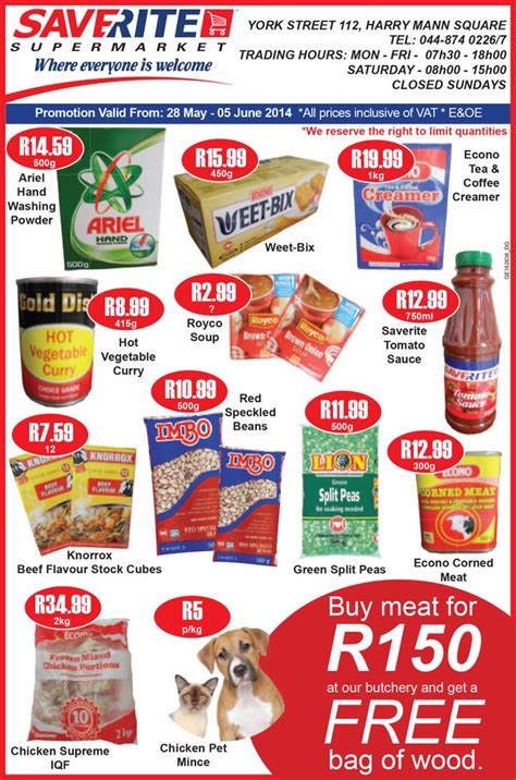 Super Save Supermarket Specials