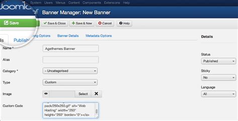 Joomla Banner Tutorial 的图像结果