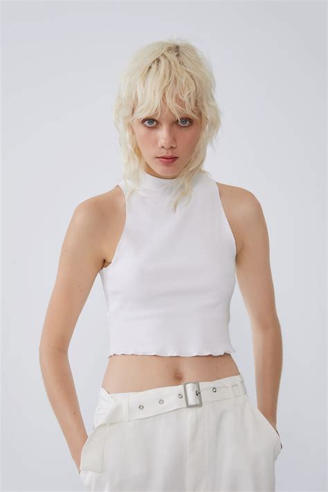 Zara Pocket Cropped Shirt Trf at Bella Bright blog