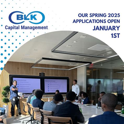#spring2025 #blkcapitalmanagement #savethedate #recruitment | BLK ...