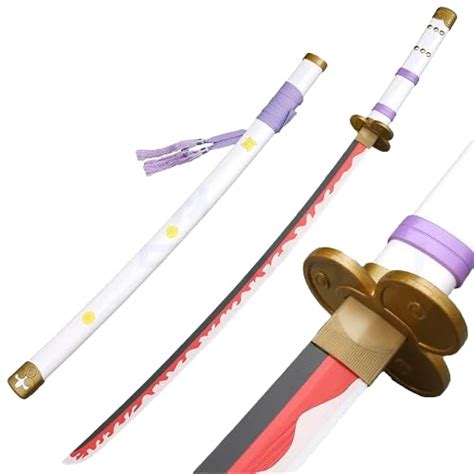 White Enma Life Size Wooden Katana – Perfect Parcel