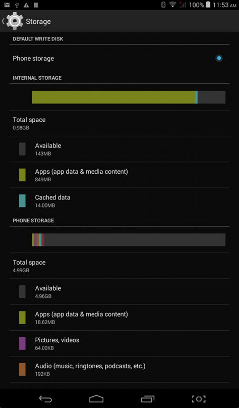 Android Tablet Storage Full 的图像结果