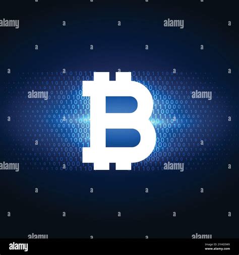 internet digital bitcoins symbol background vector illustration Stock Vector Image & Art - Alamy