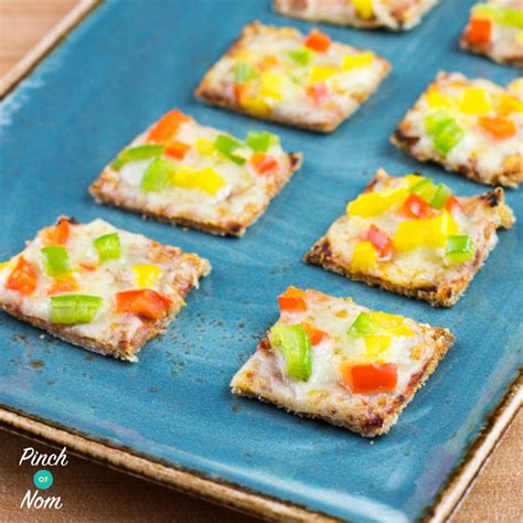Mini Pizza Bites - Pinch Of Nom