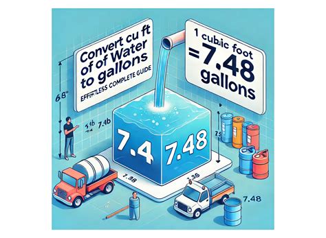 Convert Cu Ft of Water to Gallons [Complete Guide]