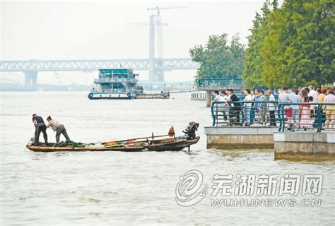 长江芜湖段水位持续上涨（图）_安徽频道_凤凰网