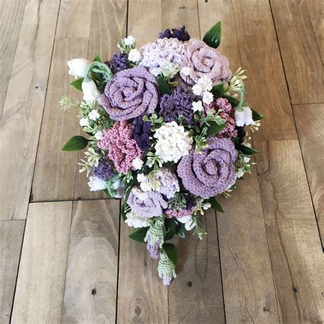 crochet flower bouquet