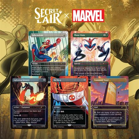 MTG Secret Lair x Marvel's Spider-Man Superdrop: Heroické činy ...