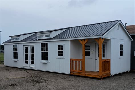 Customized 16x40 Side Cabin Shed For Sale in Dardanelle, AR 72834