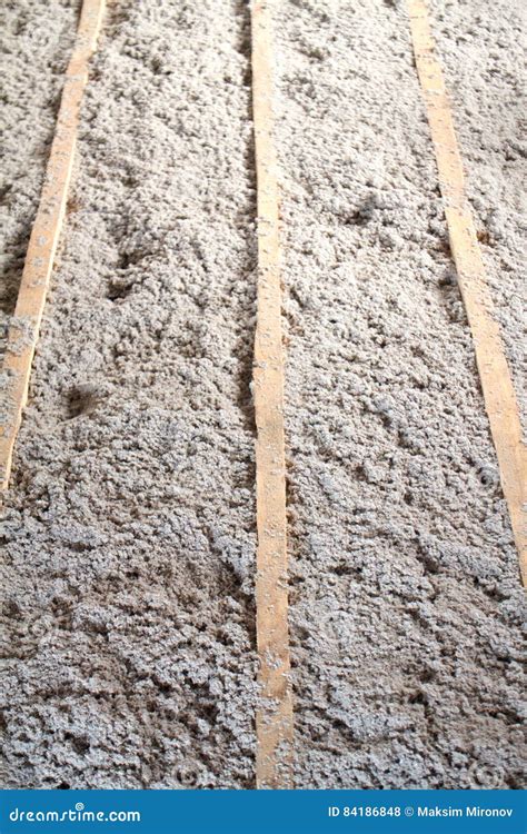 Eco-friendly Cellulose Insulation Made from Recycled Paper Stock Photo ...