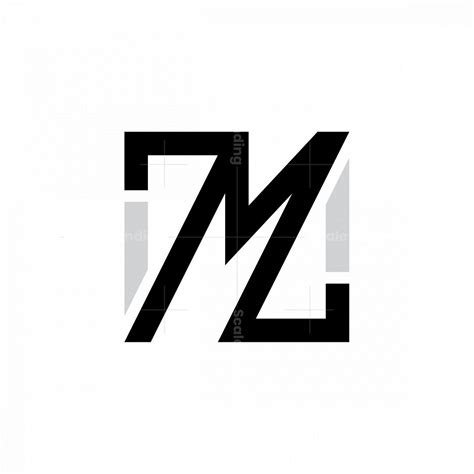 MZ ZM Logo | Business card template design, Auto shop logo design, ? logo
