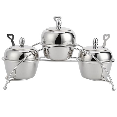 Buy Jar Spice Container, With Lid And Sugar Spoon Sugar Storage ...