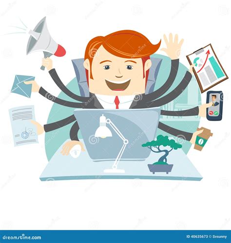 Busy Worker Cartoon 的图像结果